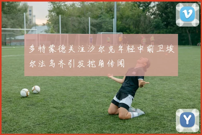 多特蒙德关注沙尔克年轻中前卫埃尔法乌齐引发挖角传闻